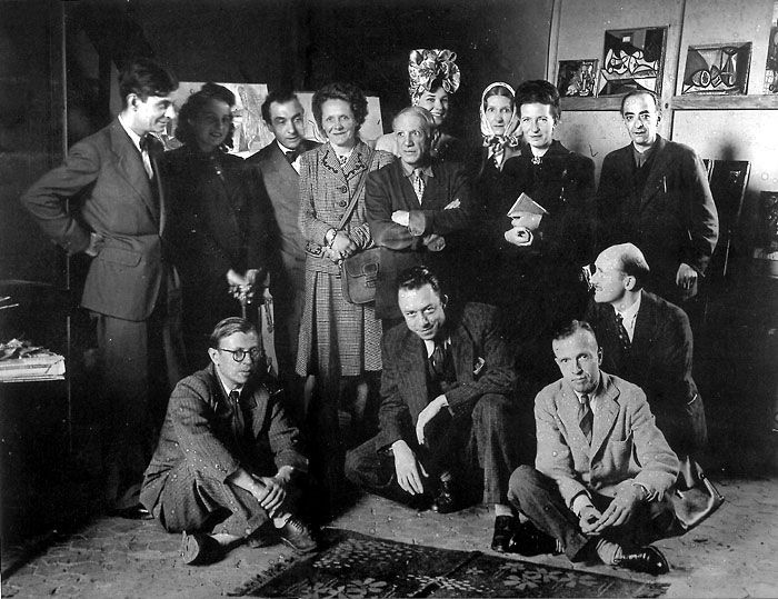 Picasso et ses amis