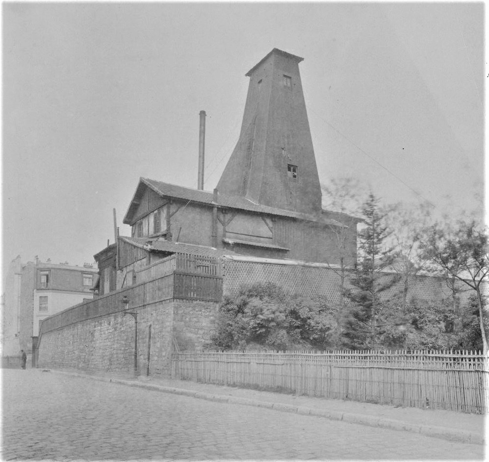 Puit artésien, Paris 13, Eugène Atget, 1900 - Médiathèque de l'architecture et du patrimoine