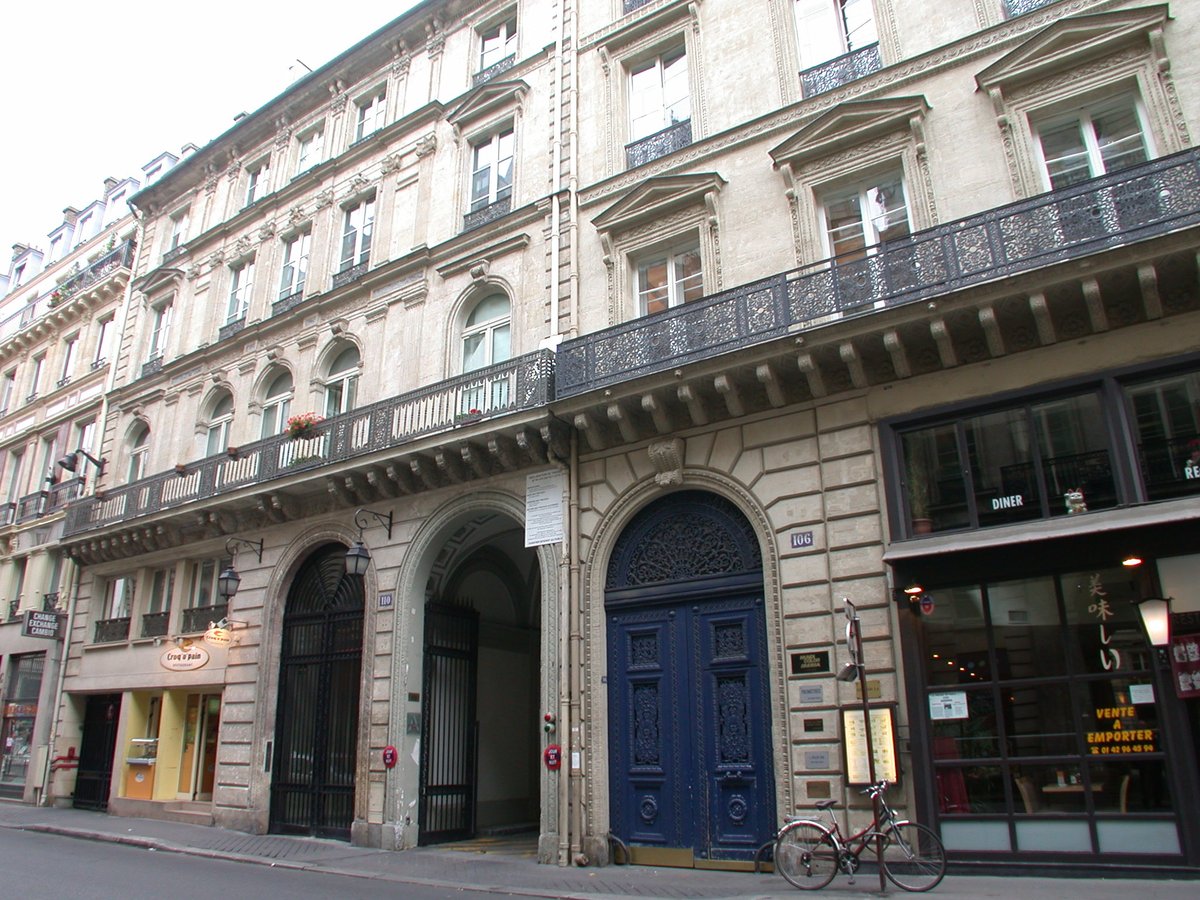 Le siège de l'Humanité au 110 rue Richelieu, Archives Paris révolutionnaire