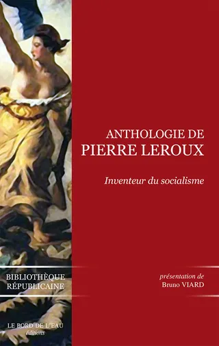 Couverture — Anthologie de Pierre Leroux