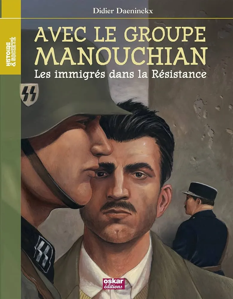 Couverture — Avec le groupe Manouchian