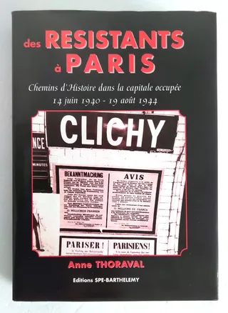 Couverture — Des Résistants à Paris