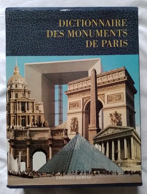 Couverture — Dictionnaire des monuments de Paris