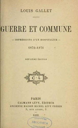 Couverture — Guerre et Commune