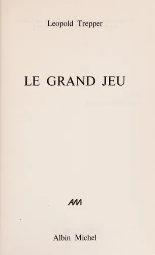 Couverture — Le Grand Jeu