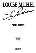 Couverture — Louise Michel, la passion