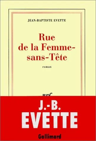 Couverture — Rue de la Femme sans tête