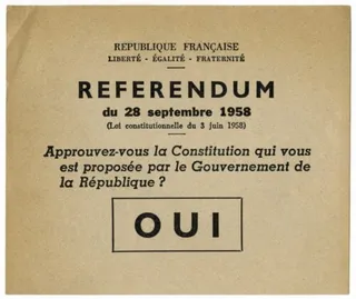 cinquieme republique