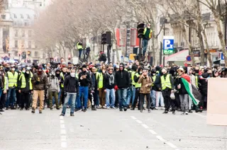 Gilets jaunes à Paris
