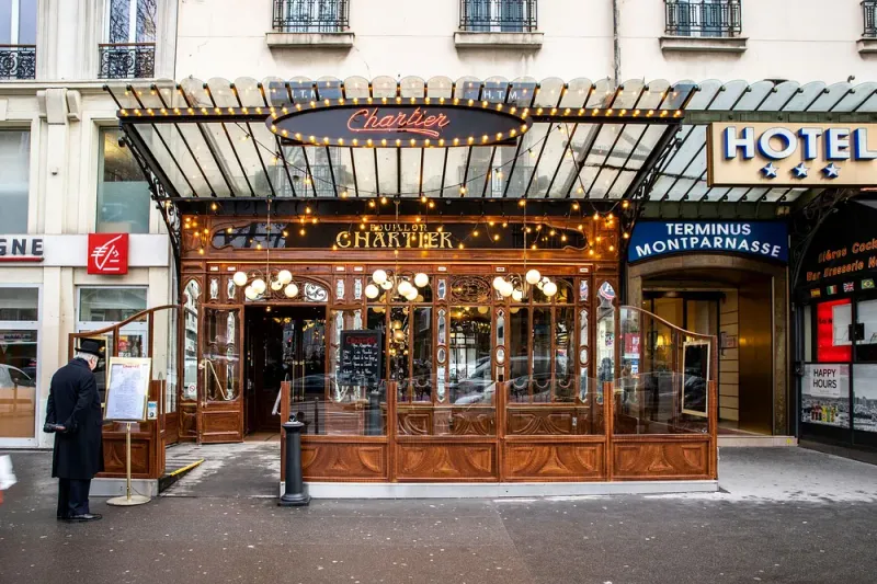 Ancien "bouillon", chaînes de restaurants bon marché créés au 19ème siècle