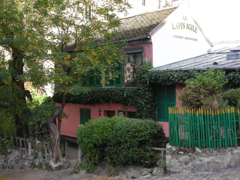 Le cabaret du Lapin agile, 4 rue des Saules