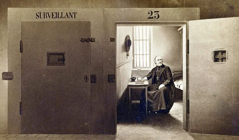Arrestation de Georges Darboy, archevêque de Paris, sur décision du Comité de sûreté générale