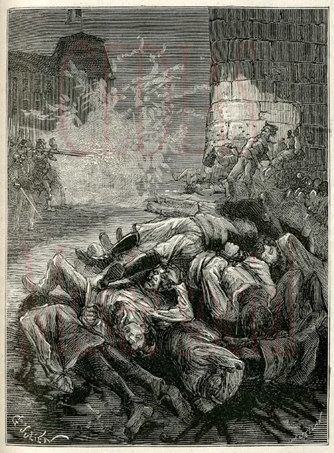 Arrestation de Guérin et de sa femme, qui fabriquaient de la poudre pour les Insurgés de Juin 1848