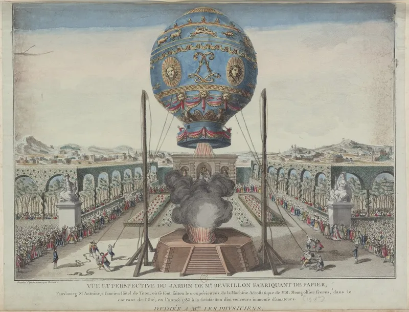 Ascension de la Réveillon pour le vol qui va la mener jusqu'à la Butte aux Cailles