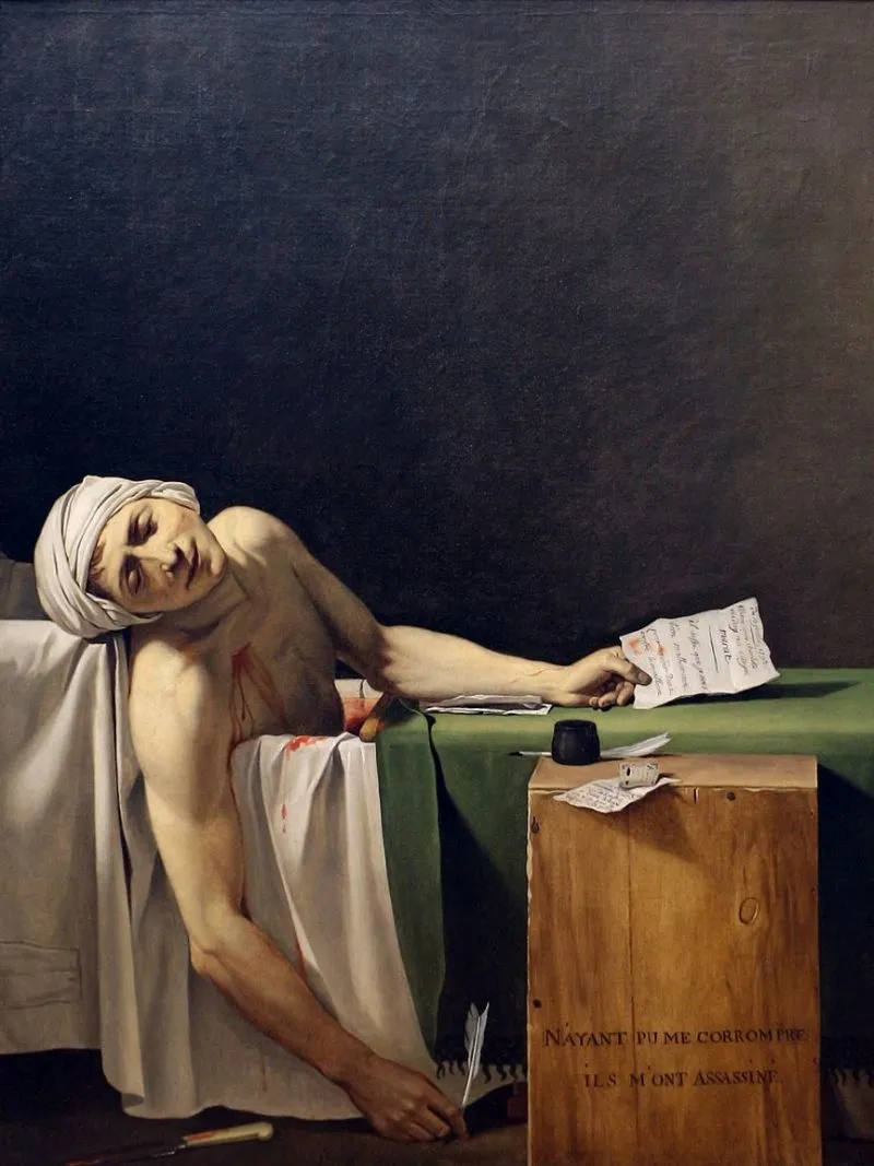 Jean-Paul Marat tué dans sa baignoire : deux journaux se disputent sa voix