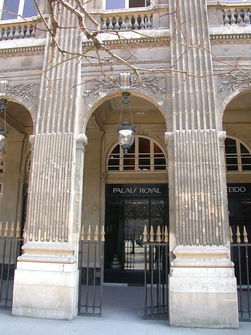 Emplacement approximatif du banc d’Argenson, dont parle Diderot dans Le Neveu de Rameau