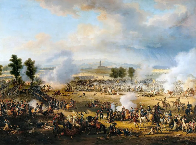 Bonaparte rentre à Paris après la victoire de Marengo