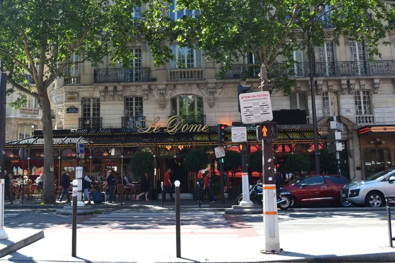 Café fréquenté par de nombreux auteurs anglo-saxons