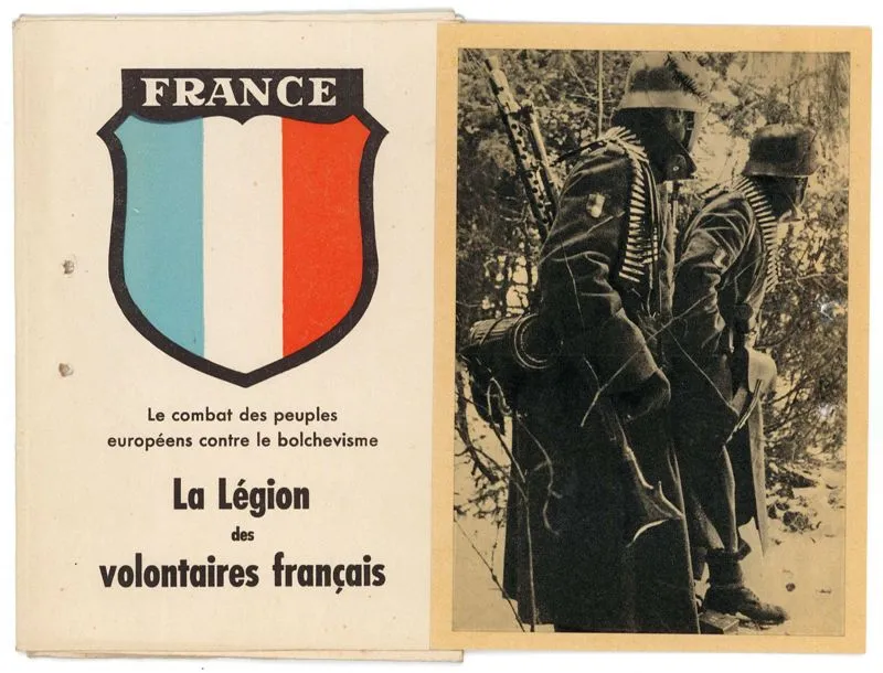 Centre de recrutement des Waffen SS ; elle comptera encore...