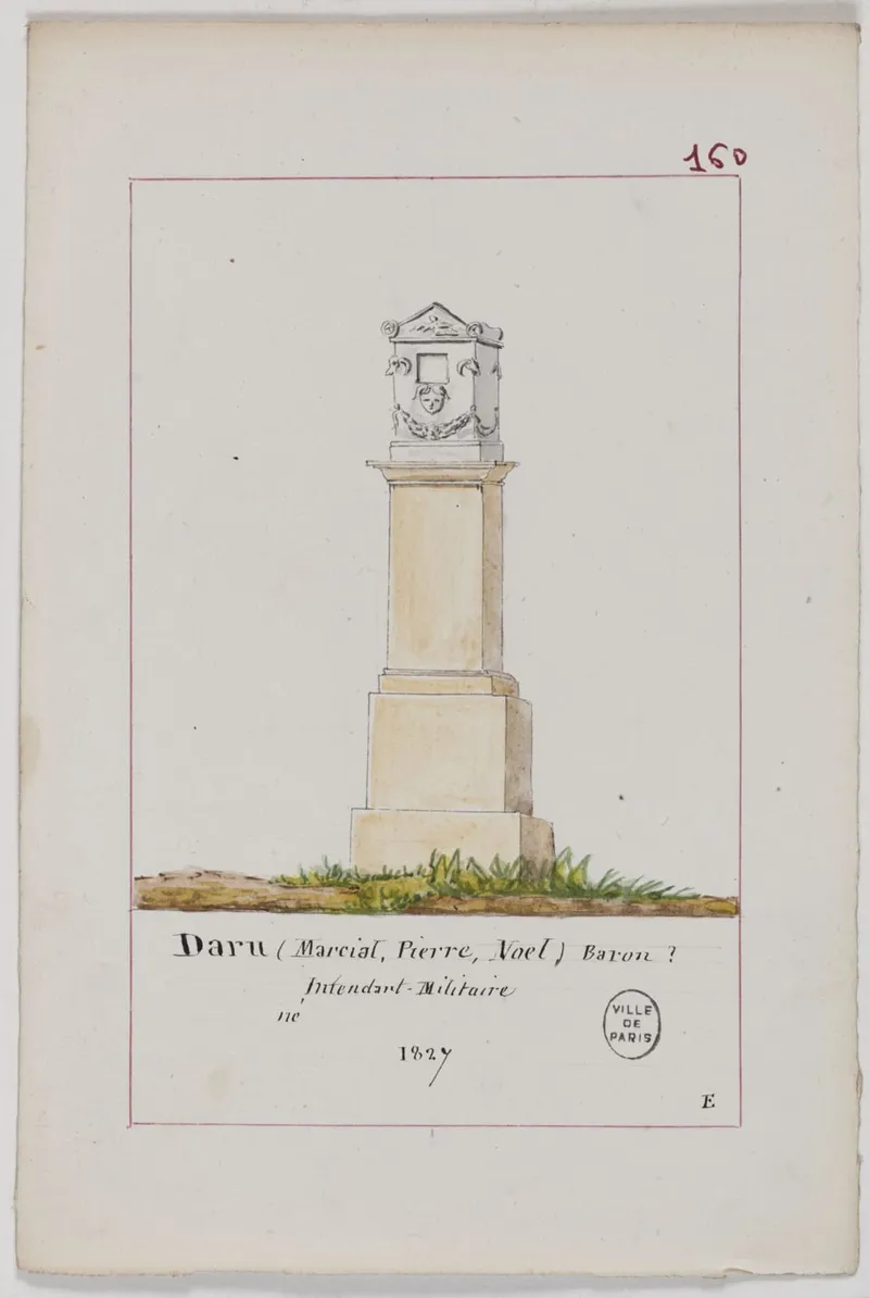 Photographie : chapelle de Pierre Daru, cimetière de Montmartre