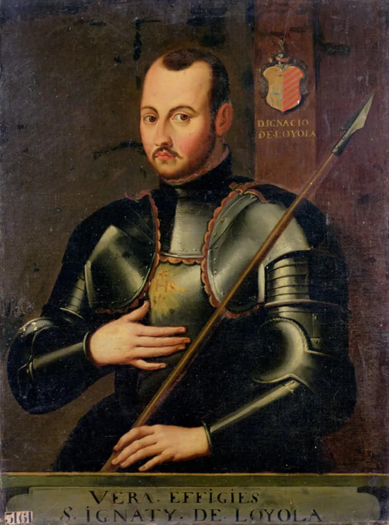 Dans la crypte du martyrium de Montmartre, Ignace de Loyola et ses compagnons prononcent le vœu fondateur de la Compagnie de Jésus