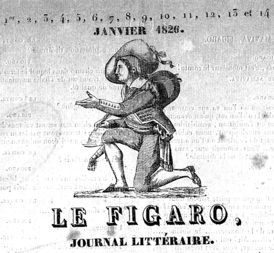 Création du "Figaro", revue artistique et mondaine