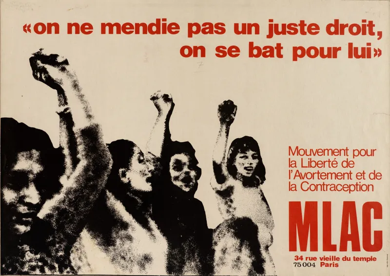 Création du Mouvement pour la liberté de l'avortement et de la contraception, le MLAC