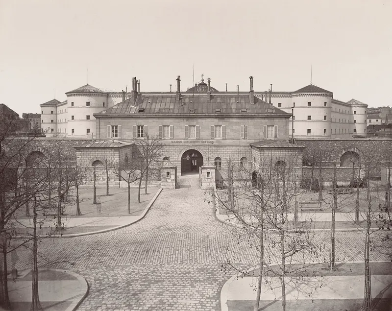 Prison de la Roquette, Maison des Jeunes Détenus - Vue Extérieure, Hippolyte Collard