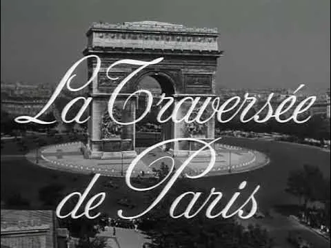 Défilé de troupes allemandes dans "La Traversée de Paris"