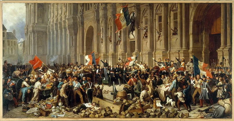 Les ouvriers du Faubourg Saint-Antoine pillent les boulangeries contre la spéculation sur le pain