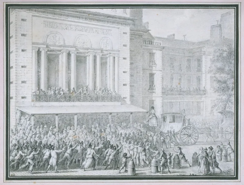 Fermeture de l'Opéra en protestation contre le renvoi de Necker