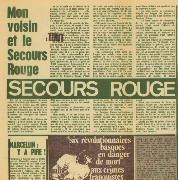 Grève de la faim de plusieurs enseignants de la Sorbonne en solidarité avec les détenus politiques