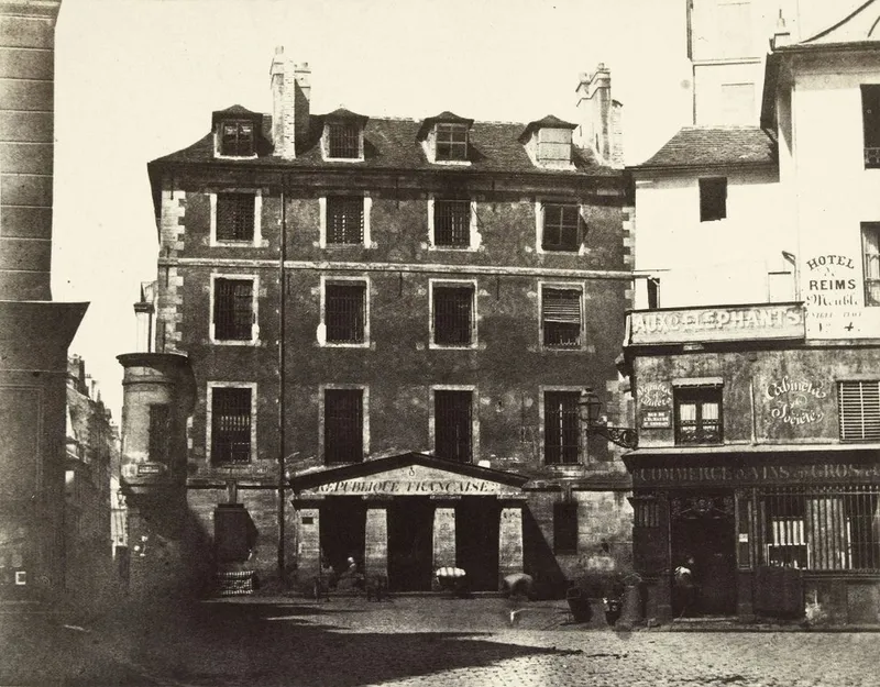 La prison de l’Abbaye, à l’emplacement des 135-137 boulevard Saint-Germain