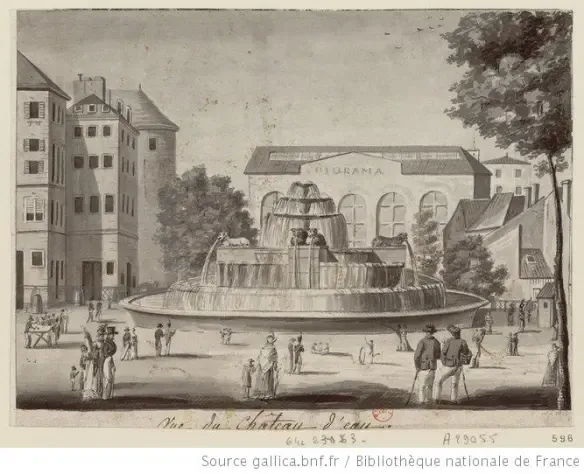 Incendie du Diorama de Daguerre qui, contrairement à une idée...