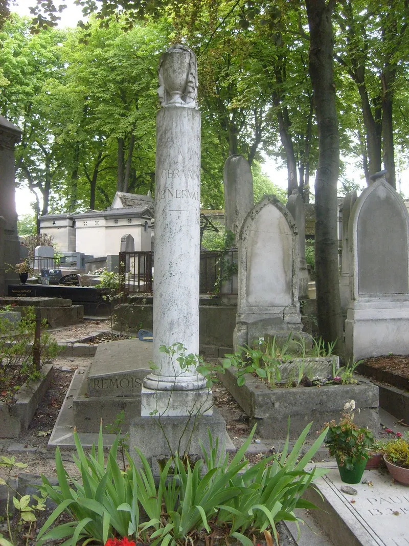 Inhumation de Gérard de Nerval, suicide