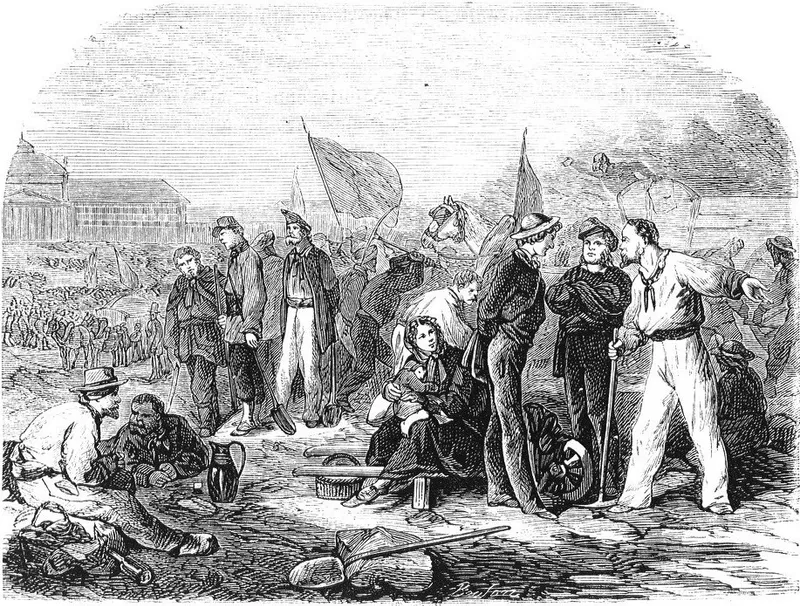 Journée de fraternisation entre étudiants et ouvriers des Ateliers nationaux