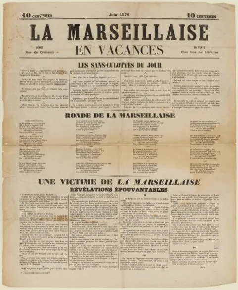 L'arrestation de Rochefort alors qu'il se rendait à une réunion...