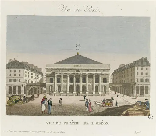La Comédie Française déménage des Tuileries pour l'Odéon, où elle crée "Iphigénie"