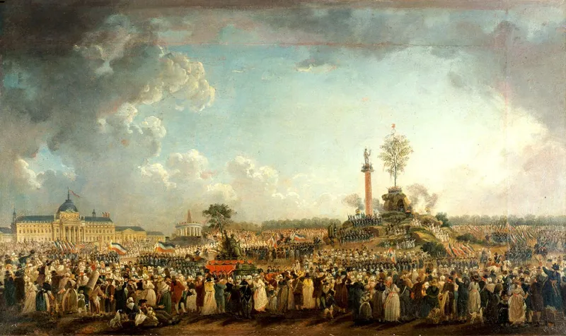 La fête de l’Être suprême sur l’esplanade du Champ-de-Mars