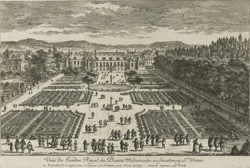 Le Jardin Royal des herbes médicinales, créé en 1626, devient Jardin des Plantes