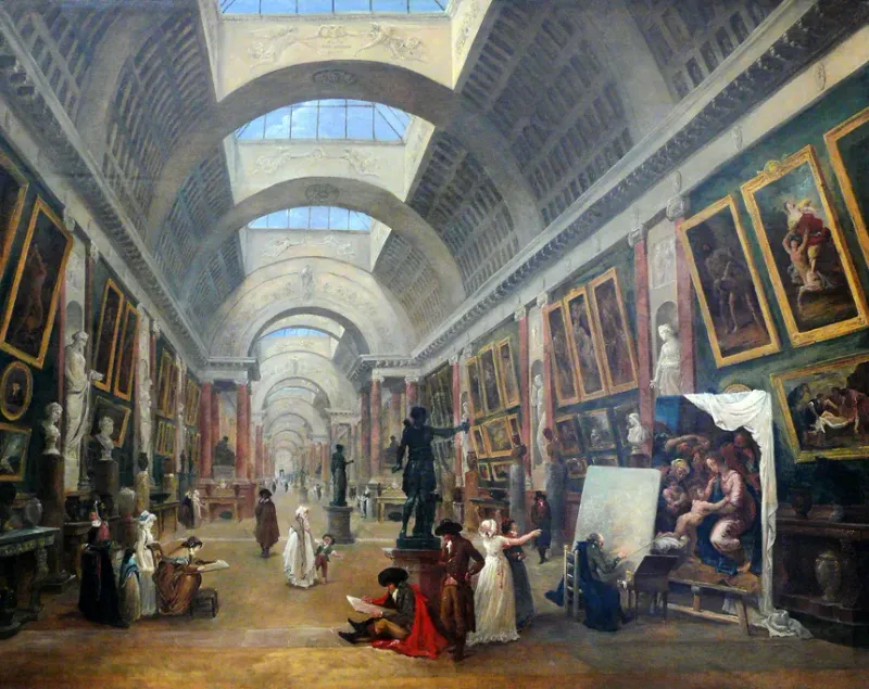 Le Louvre abandonné abrite une colonie d'artistes qui s'y installent