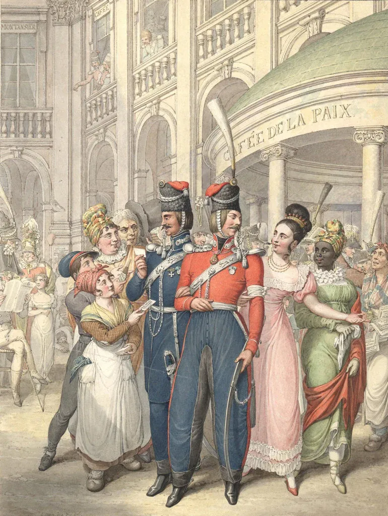 Les cosaques auraient lancé ici le mot "Bistrot", qui signifie "vite" en russe, pendant l'occupation de 1814