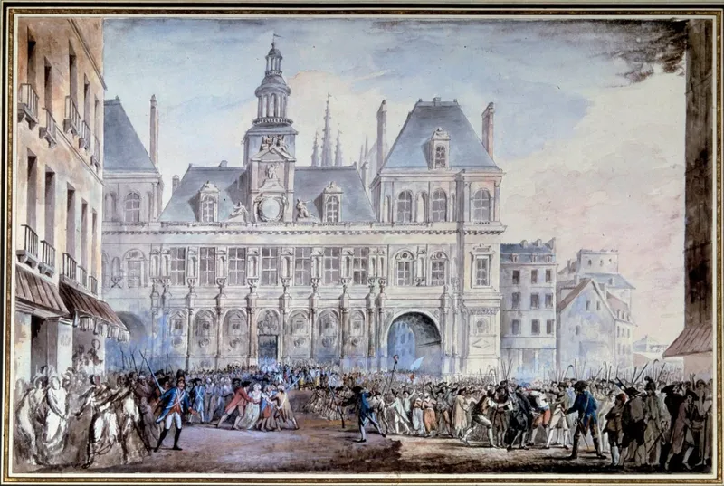 Les électeurs parisiens aux états généraux déplacent leur assemblée maintenue dans la salle St Jean de l'Hôtel de Ville