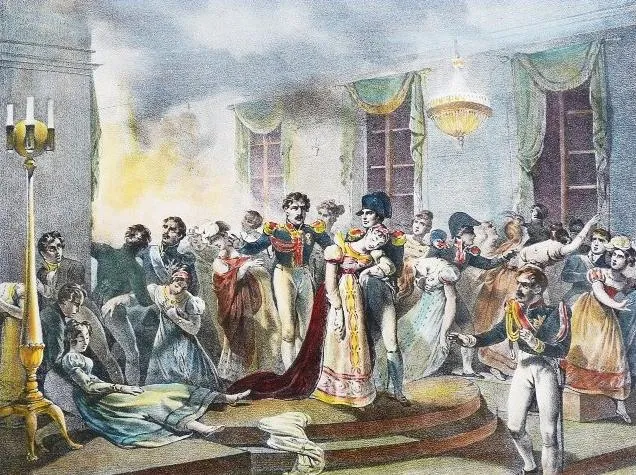 L'incendie de l'ambassade d'Autriche : la fête de noces de Napoléon finit en cendres