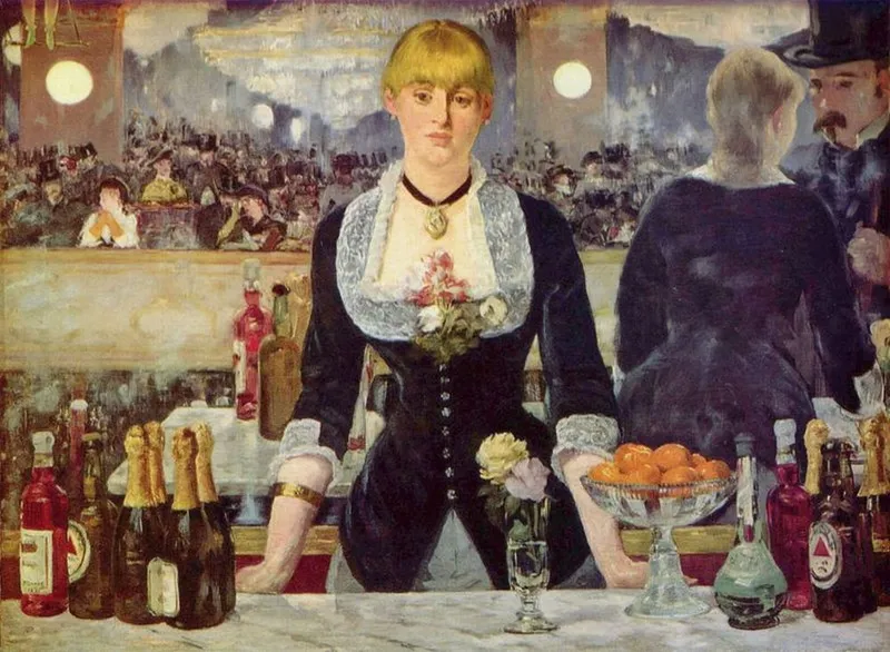 Un bar aux Folies-Bergère, par Manet