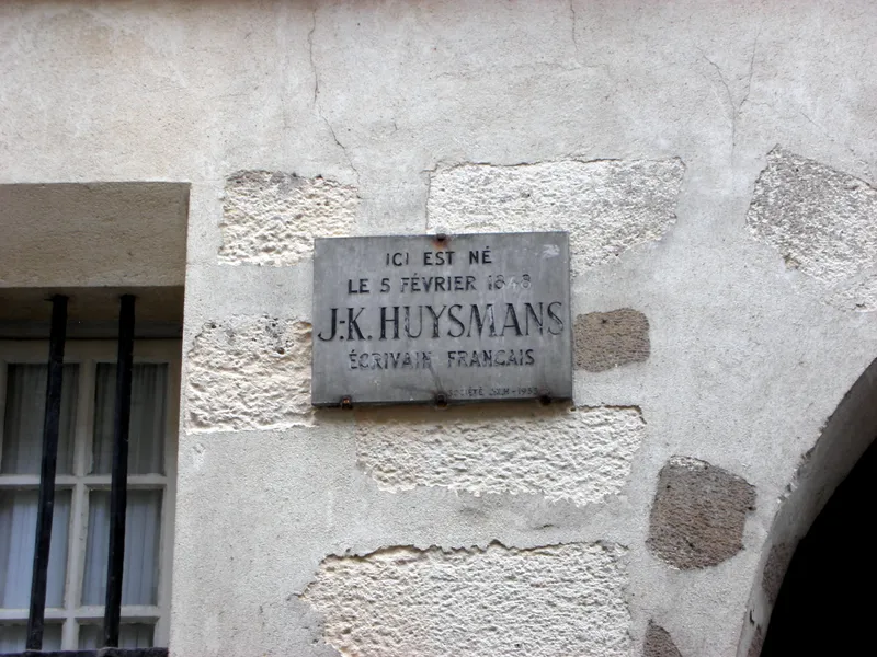 Naissance de l'écrivain Joris-Karl Huysmans