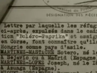 Opération de police visant l'arrestation de 404 militants communistes étrangers