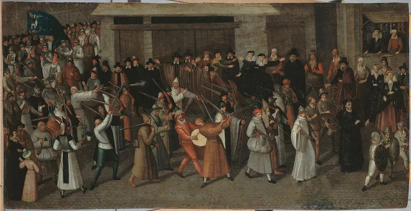 Première tentative manquée de prise du Louvre par les ligueurs de la Sainte Union