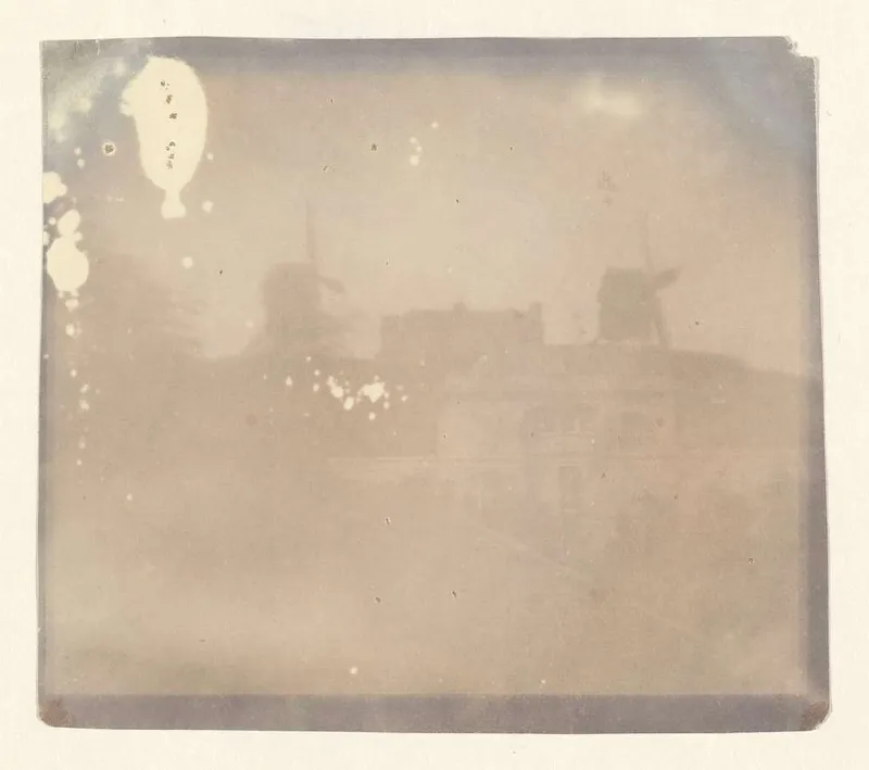 Premiers clichés de l'inventeur de la photographie sur papier