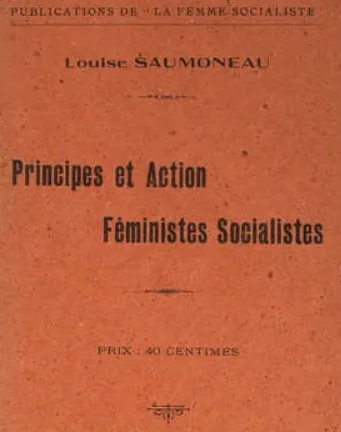Louise Saumoneau, ouvrière socialiste, est emprisonnée à Saint-Lazare pour avoir diffusé un appel des femmes contre la guerre